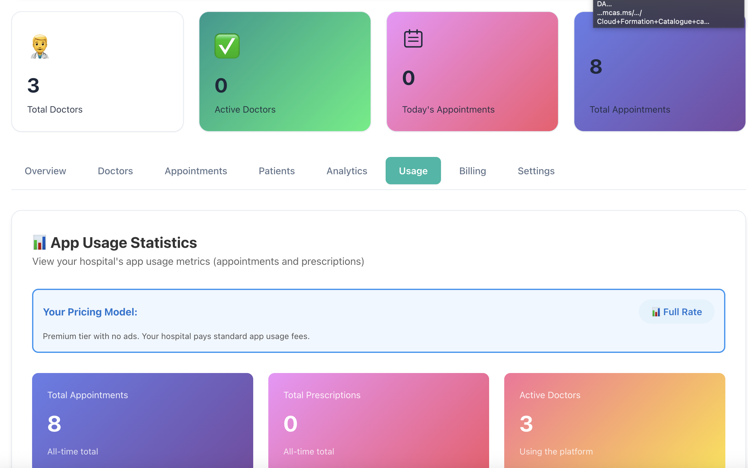 Souldoc Dashboard